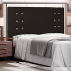 Cabeceira Decorativa King Size 1 95m Kors Pu Marrom G63 - Gra