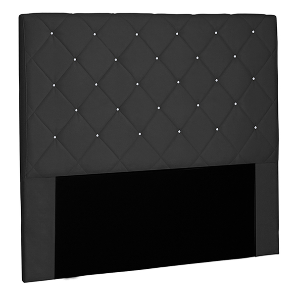 Cabeceira Decorativa King Size 1 95m Tàzio Suede Preto G63 -