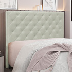Cabeceira Decorativa King Size 1 95m Tàzio Veludo Prata G63 -
