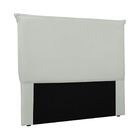 Cabeceira Decorativa King Size 1 95m Trento Veludo Prata G63