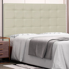 Cabeceira Decorativa King Size 1 95m Tropea Pu Marfim G63 - G