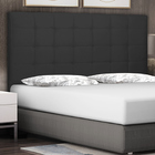 Cabeceira Decorativa King Size 1 95m Tropea Suede Preto G63 -