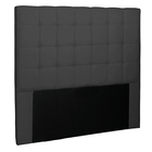 Cabeceira Decorativa King Size 1 95m Tropea Suede Preto G63 -