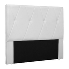 Cabeceira Decorativa King Size 1 95m Yves Pu Branco G63 - Gra