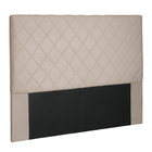 Cabeceira Decorativa Queen Size 1 60m Baelon Suede Bege G63 -
