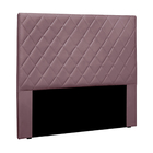 Cabeceira Decorativa Queen Size 1 60m Baelon Veludo Uva G63 -