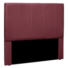 Cabeceira Decorativa Queen Size 1 60m Erza Veludo Vinho G63 -