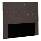 Cabeceira Decorativa Queen Size 1 60m Tàzio Suede Café G63 -