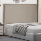 Cabeceira Decorativa Queen Size 1 60m Trento Suede Bege G63 -