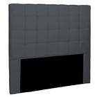 Cabeceira Decorativa Queen Size 1 60m Tropea Suede Cinza G63