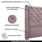 Cabeceira Decorativa Queen Size 1 84m Loewe Veludo Lilás G63