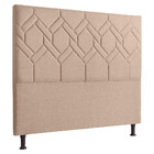 Cabeceira Diamante King 195cm Linho - Shop Das Cabeceiras