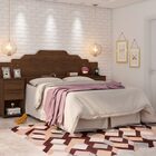 Cabeceira Diamante Noce - Fabri Móveis