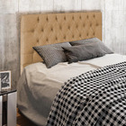 Cabeceira Diamante Para Cama Box King 195 Cm Linho - D'rossi