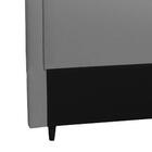 Cabeceira Dinamarca New Plus King Size 1950mm Linho Chumbo -