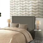 Cabeceira Dinamarca New Plus Queen 1600mm Veluso Slim Chocola