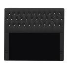 Cabeceira Dominic Corino Preto Com Strass 1 90 - Dominic Decor