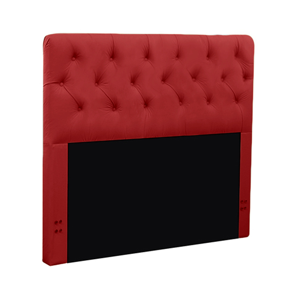 Cabeceira Dominic Corino Vermelho 1 40 - Dominic Decor