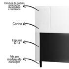 Cabeceira Donna Casal 140cm Corano Branco