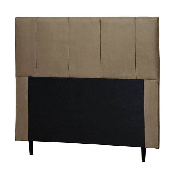 Cabeceira Donna Para Cama Box Casal 140 Cm Suede Bege -  D?ro