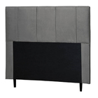 Cabeceira Donna Para Cama Box Casal 140 Cm Suede Cinza -  D'r