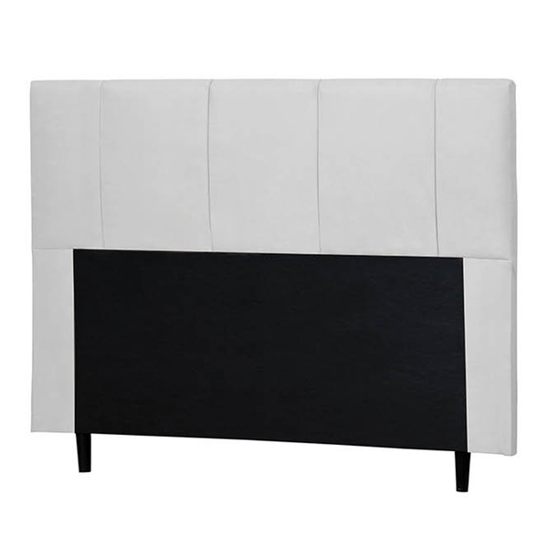 Cabeceira Donna Para Cama Box King 193 Cm Corino Branco -  D'