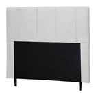 Cabeceira Donna Para Cama Box Queen 160 Cm Corino Branco M11