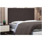 Cabeceira Dubai Para Cama Box Casal 140 Cm Suede S04 - D'ross