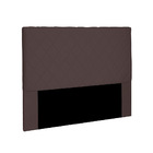 Cabeceira Dubai Para Cama Box Solteiro 90 Cm Suede S04 - D'ro