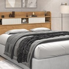 Cabeceira Dubai Queen 1.60 Freijó/off White - Vitamov