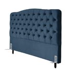 Cabeceira Dunas De Cama Box Casal 138 Cm Azul Marinho