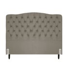 Cabeceira Dunas De Cama Box Casal 138 Cm Marrom Claro