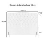 Cabeceira Dunas De Cama Box Casal 138 Cm Terra Cota