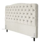 Cabeceira Dunas De Cama Box Queen 158 Cm Bege