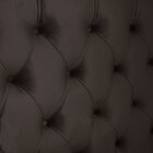 Cabeceira Dunas De Cama Box Queen 158 Cm Marrom Escuro