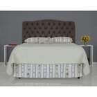 Cabeceira Dunas De Cama Box Queen 158 Cm Marrom Escuro