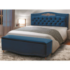 Cabeceira E Calçadeira Baú Cama Box Casal Queen Size Belize 1