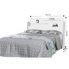 Cabeceira E Guarda Roupa Roma Branco