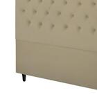 Cabeceira Embaixatriz Plus Casal 1400mm Liinho Creme - Simbal