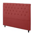 Cabeceira Embaixatriz Plus Queen 1600mm Vedulo Adar Vermelho