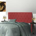 Cabeceira Embaixatriz Plus Solteiro 900mm Vedulo Adar Vermelh