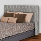 Cabeceira Emma Para Cama Box Solteiro Linho Cores - Ds Estofa