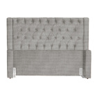 Cabeceira Emma Para Cama Box Solteiro Linho Cores - Ds Estofa