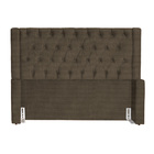 Cabeceira Emma Para Cama Box Solteiro Linho Cores - Ds Estofa