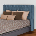 Cabeceira Emma Para Cama Box Solteiro Linho Cores - Ds Estofa