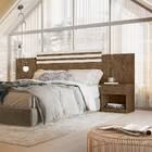 Cabeceira Emporium Com 2 Mesas De Cabeceira Castanho Wood Off