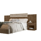 Cabeceira Emporium Com 2 Mesas De Cabeceira Castanho Wood Off