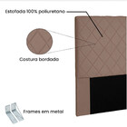Cabeceira Esmeralda 140 Cm Casal