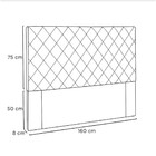 Cabeceira Esmeralda 160 Cm Queen