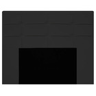 Cabeceira Esmeralda Para Cama Box Queen 160 Corino Preto - D'